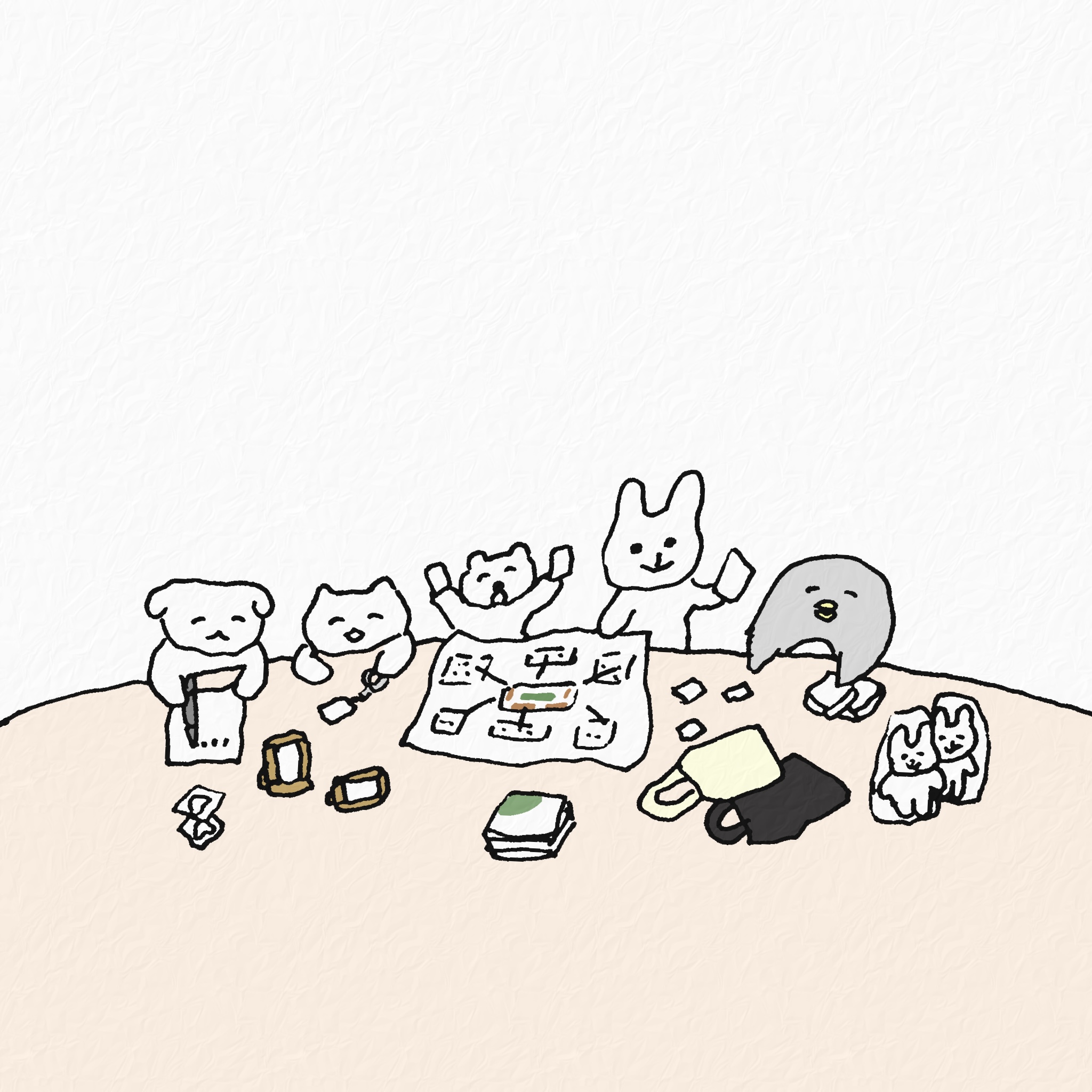 くしゃかわのイメージイラスト